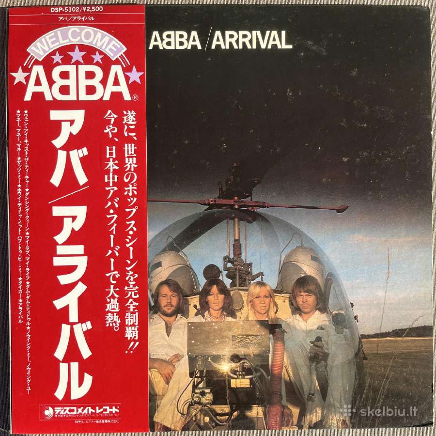 Abba Arrival Japonija vinilas