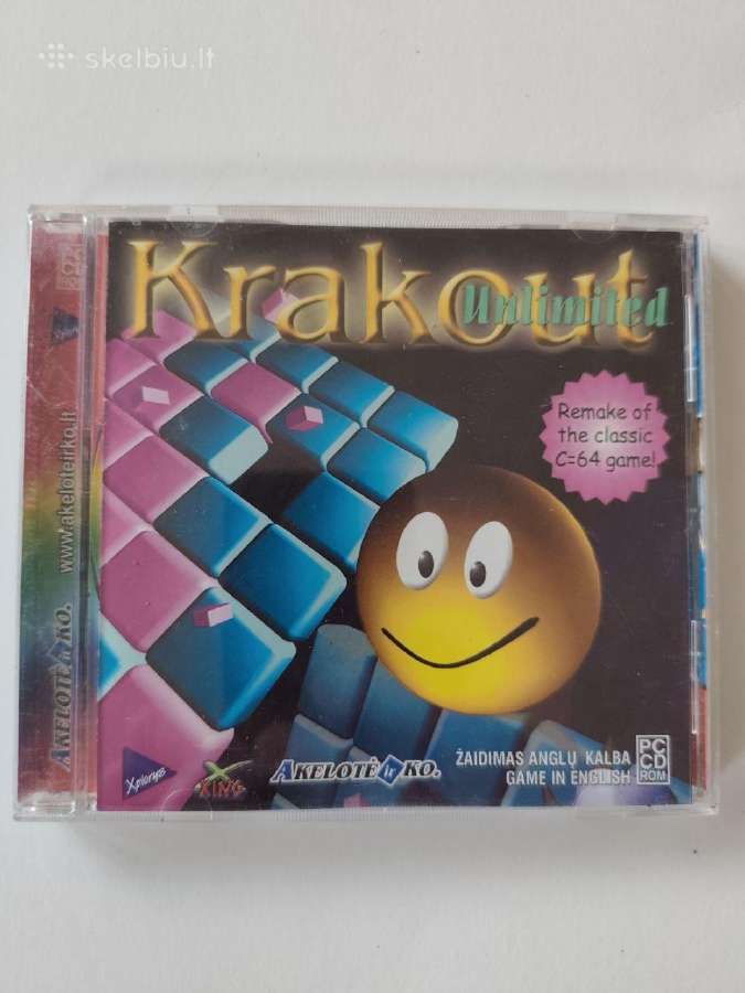 Krakout Unlimited- kompiuterinis žaidimas