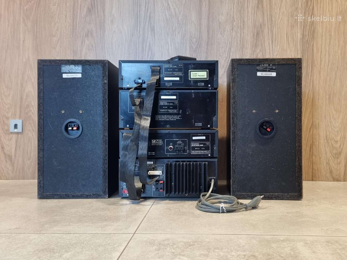Kenwood A 322 muzikinis centras - nuotraukos Nr. 3