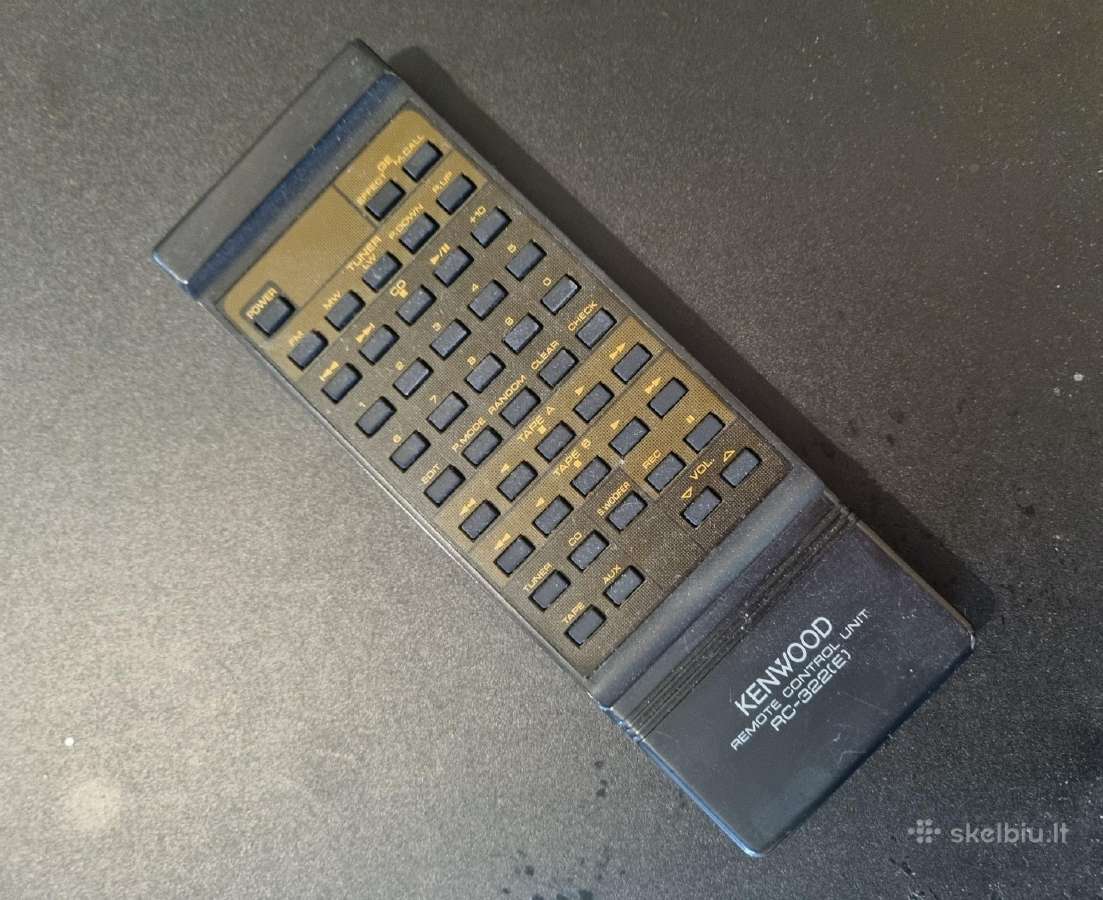 Kenwood A 322 muzikinis centras - nuotraukos Nr. 2