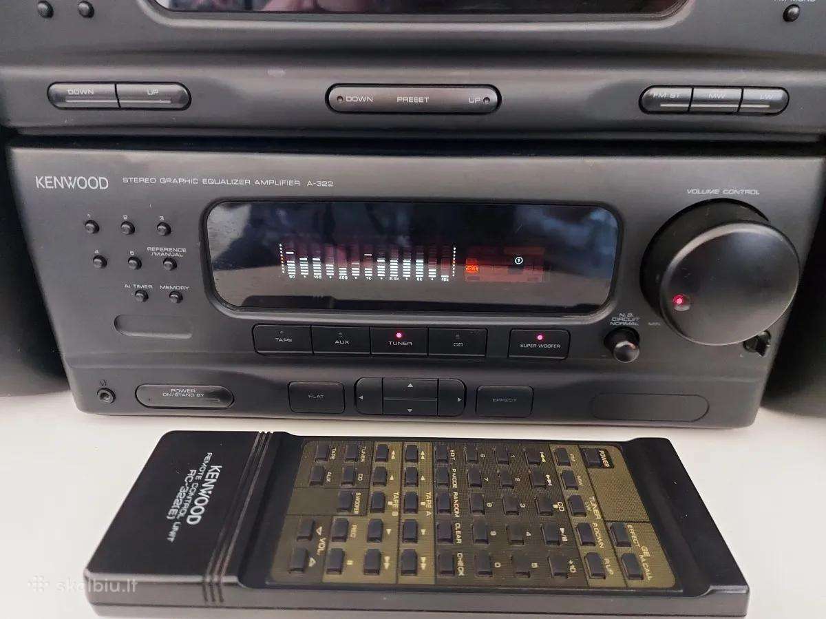 Kenwood A 322 muzikinis centras - nuotraukos Nr. 6