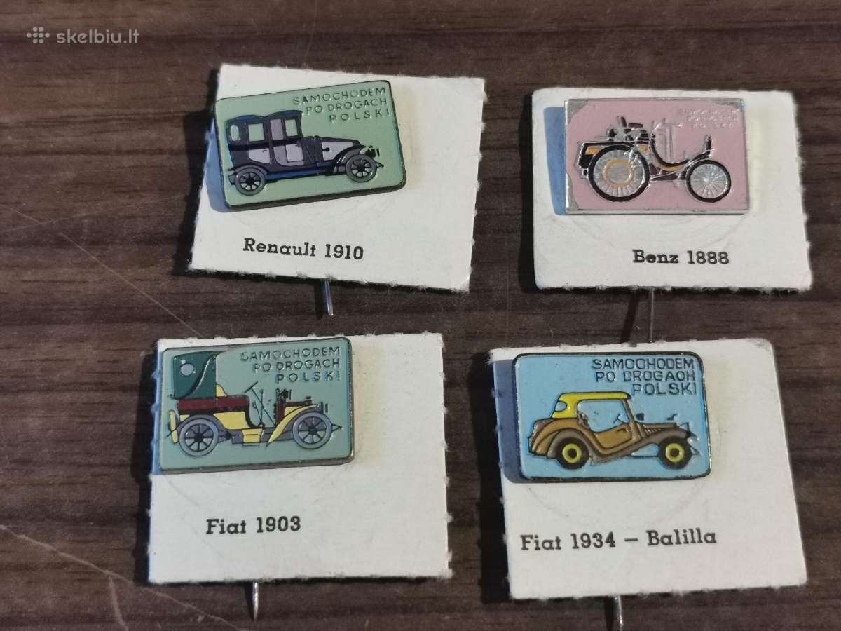 Automobilių ženkliukai - nuotraukos Nr. 3
