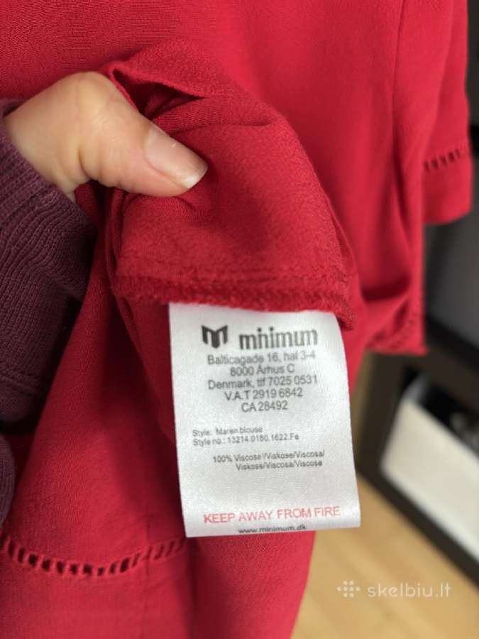 Puikios būklės raudona palaidinė Minimum, 36 - nuotraukos Nr. 6