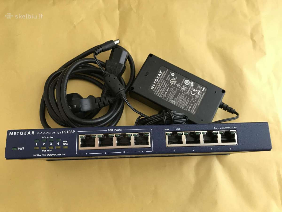 Netgear Fs108p