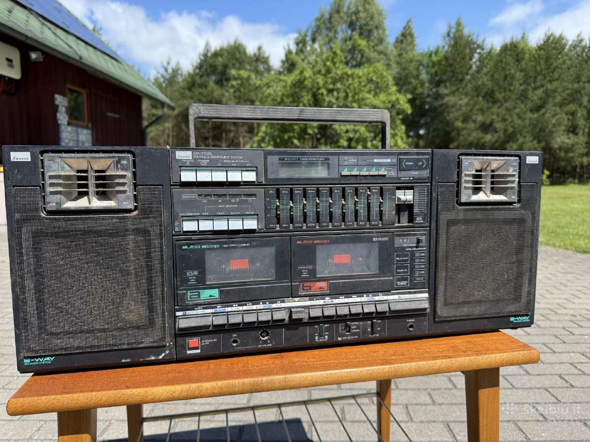 Sansui Cp-77wl Boomboxsas Japan