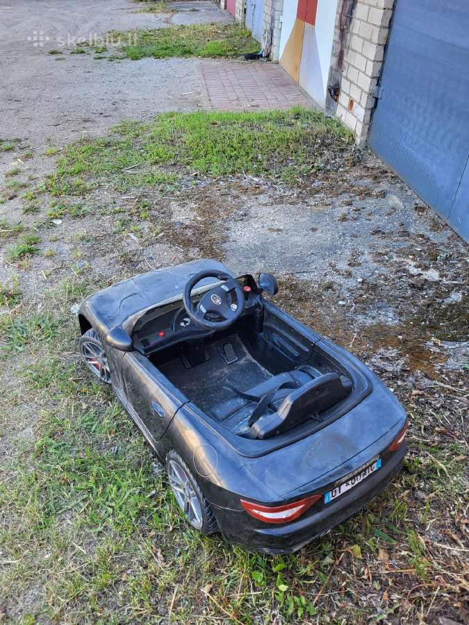 Vaikiška mašinėlė maserati - nuotraukos Nr. 2