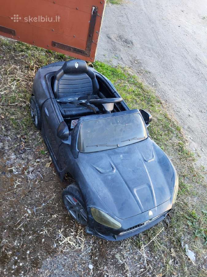 Vaikiška mašinėlė maserati - nuotraukos Nr. 4