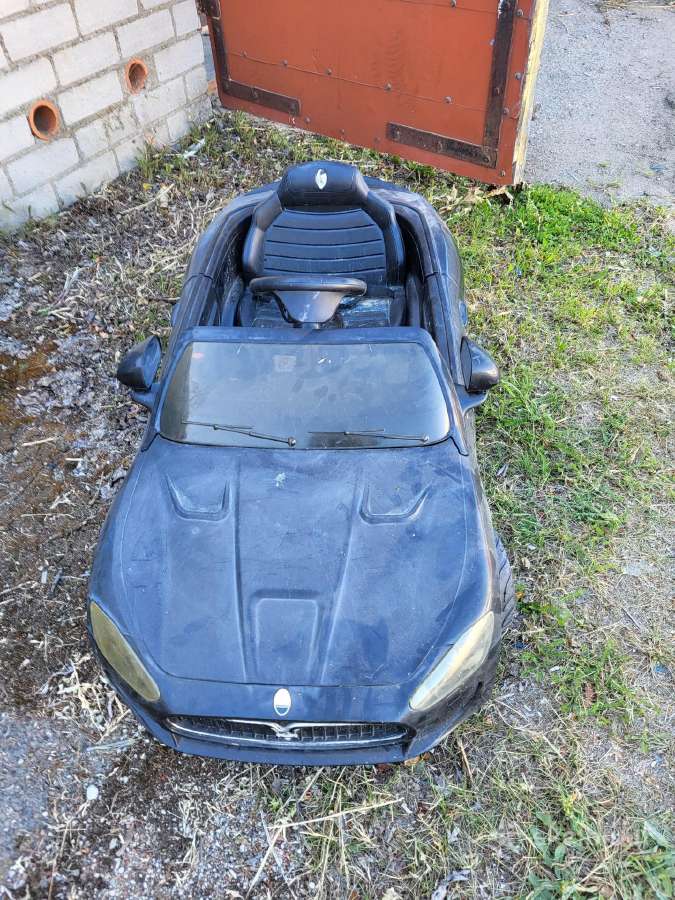 Vaikiška mašinėlė maserati - nuotraukos Nr. 5