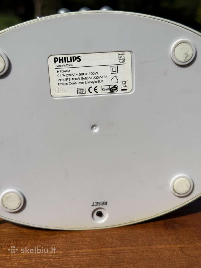 Philips Hf3463 Wake-up Naturally Light Fm Radio - nuotraukos Nr. 5