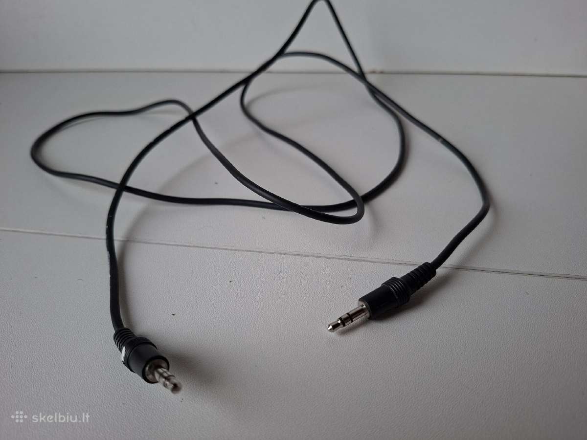 Audio jack laidas, kabelis.