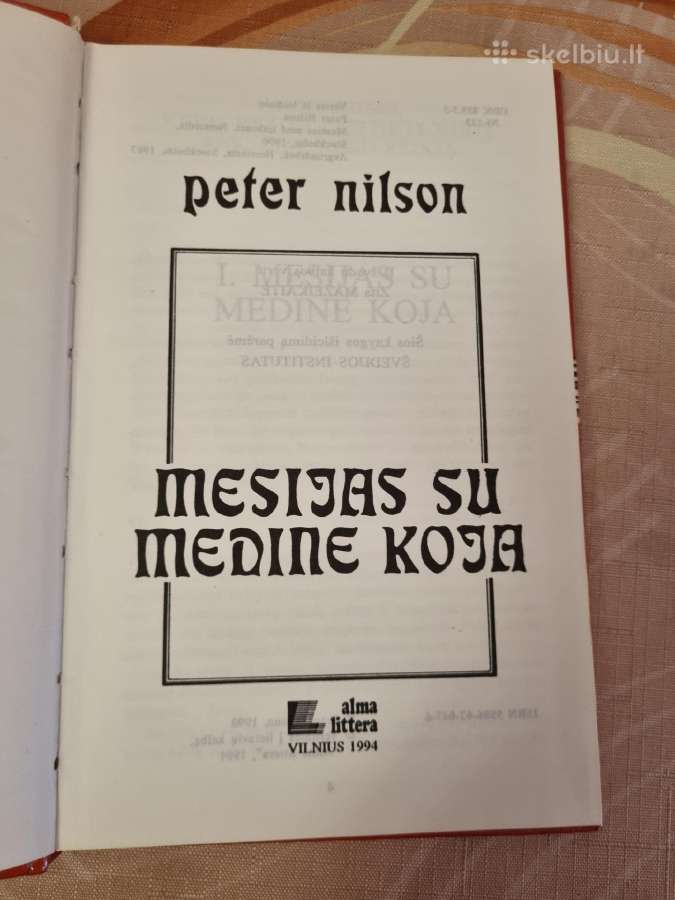 Mesijas su medine koja - nuotraukos Nr. 2