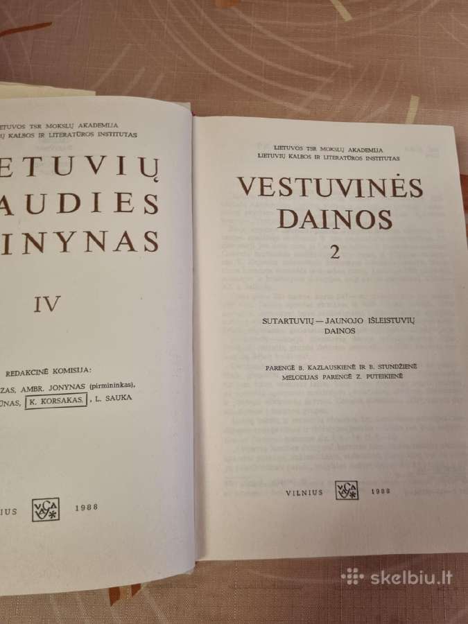 Lietuvių liaudies dainynas - nuotraukos Nr. 3