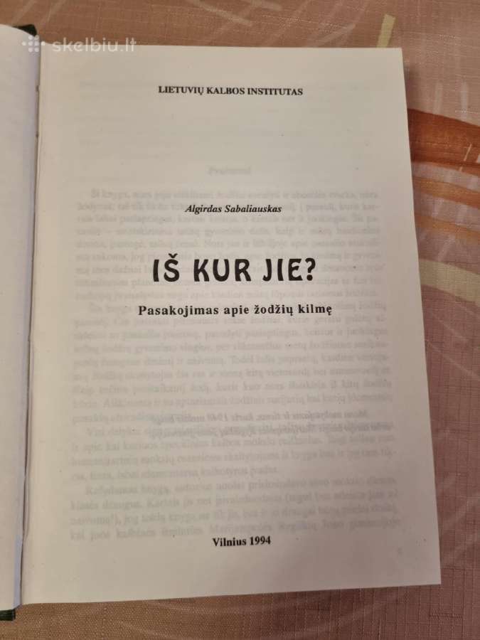 Iš kur jie ? Pasakojimas apie žodžių kilmę - nuotraukos Nr. 2