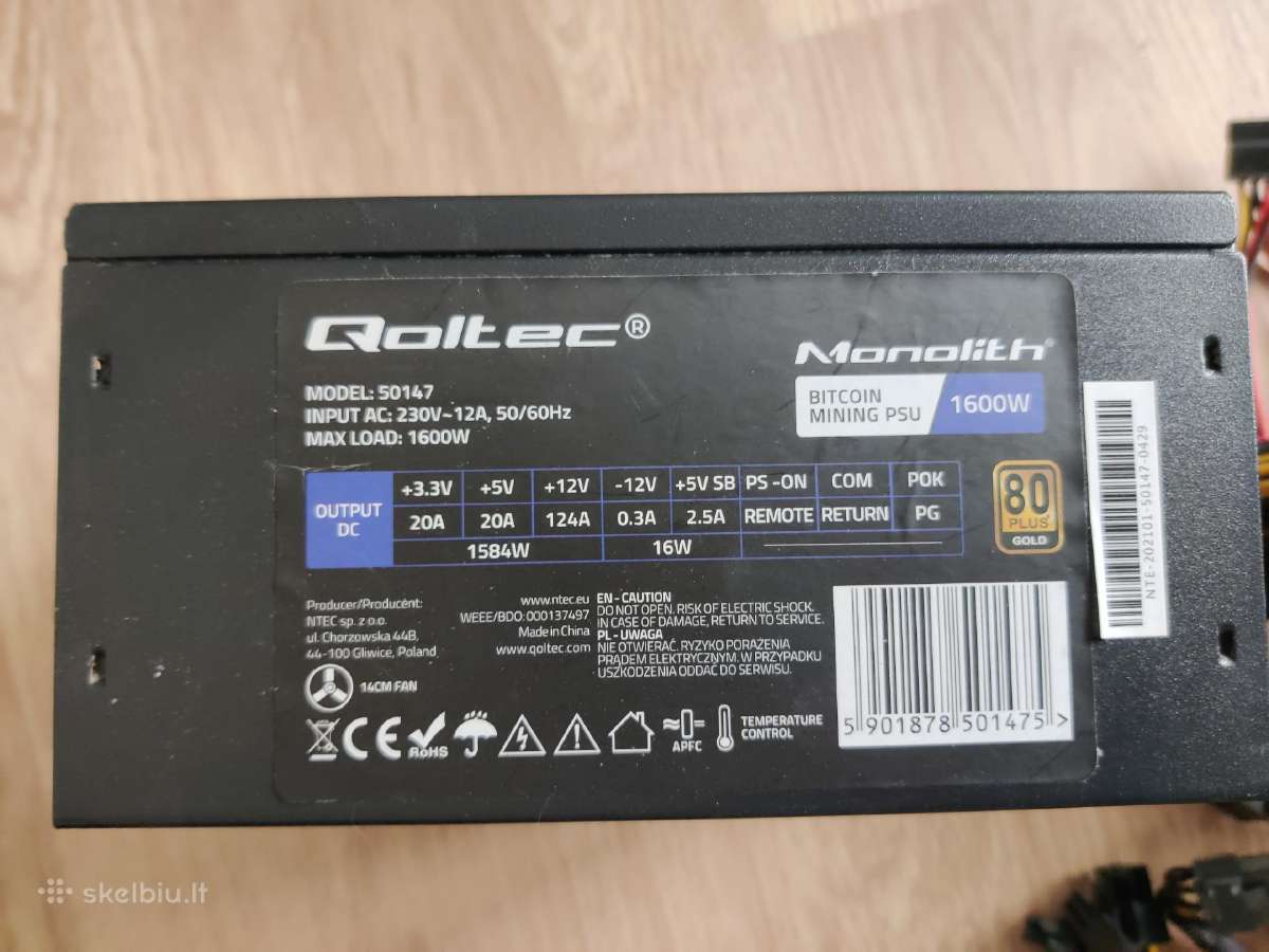 Qoltec 1600w