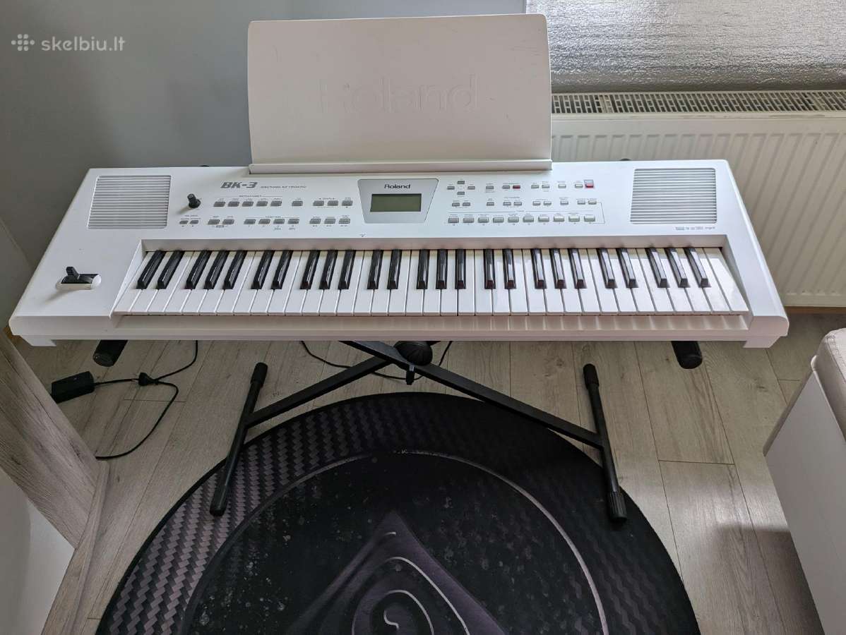 Roland Bk-3 + Stovas