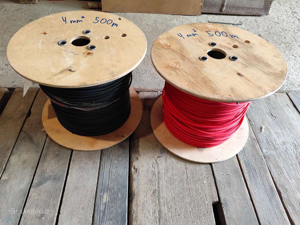 1x4 Dc Saules elektrinei Dc daliai laidai.