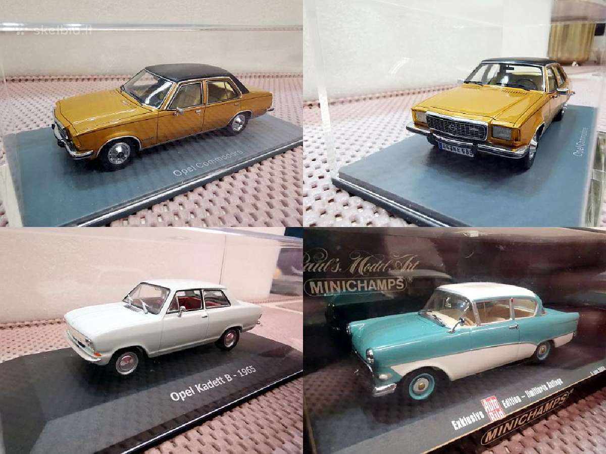 1:43 Opel (Istoriniai) Modeliai