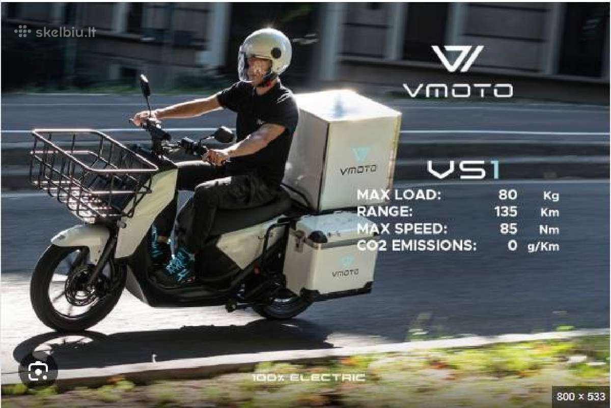 Parduodami galingi elektriniai motoroleriai - nuotraukos Nr. 11