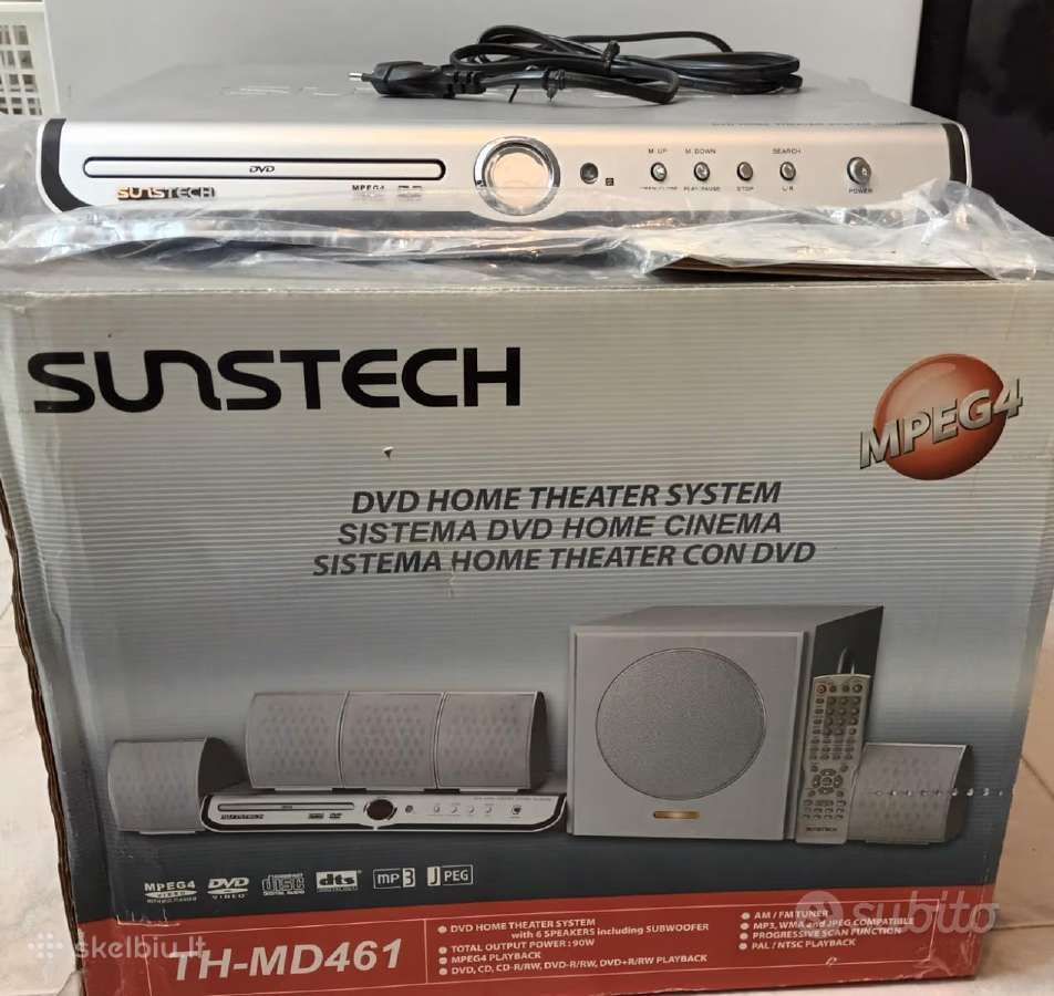 Naminis kinoteatras Dvd Home cinema 5.1 Sunstech