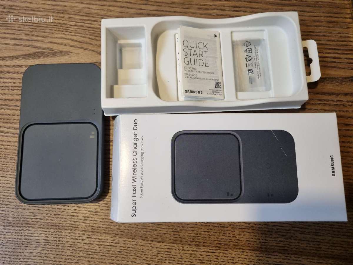 Super fast wireless charger duo Samsung - nuotraukos Nr. 2
