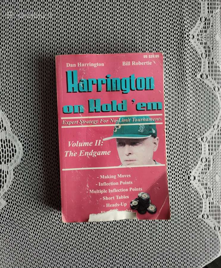 Pokerio knyga "Harrington on Hold em Volume 2"