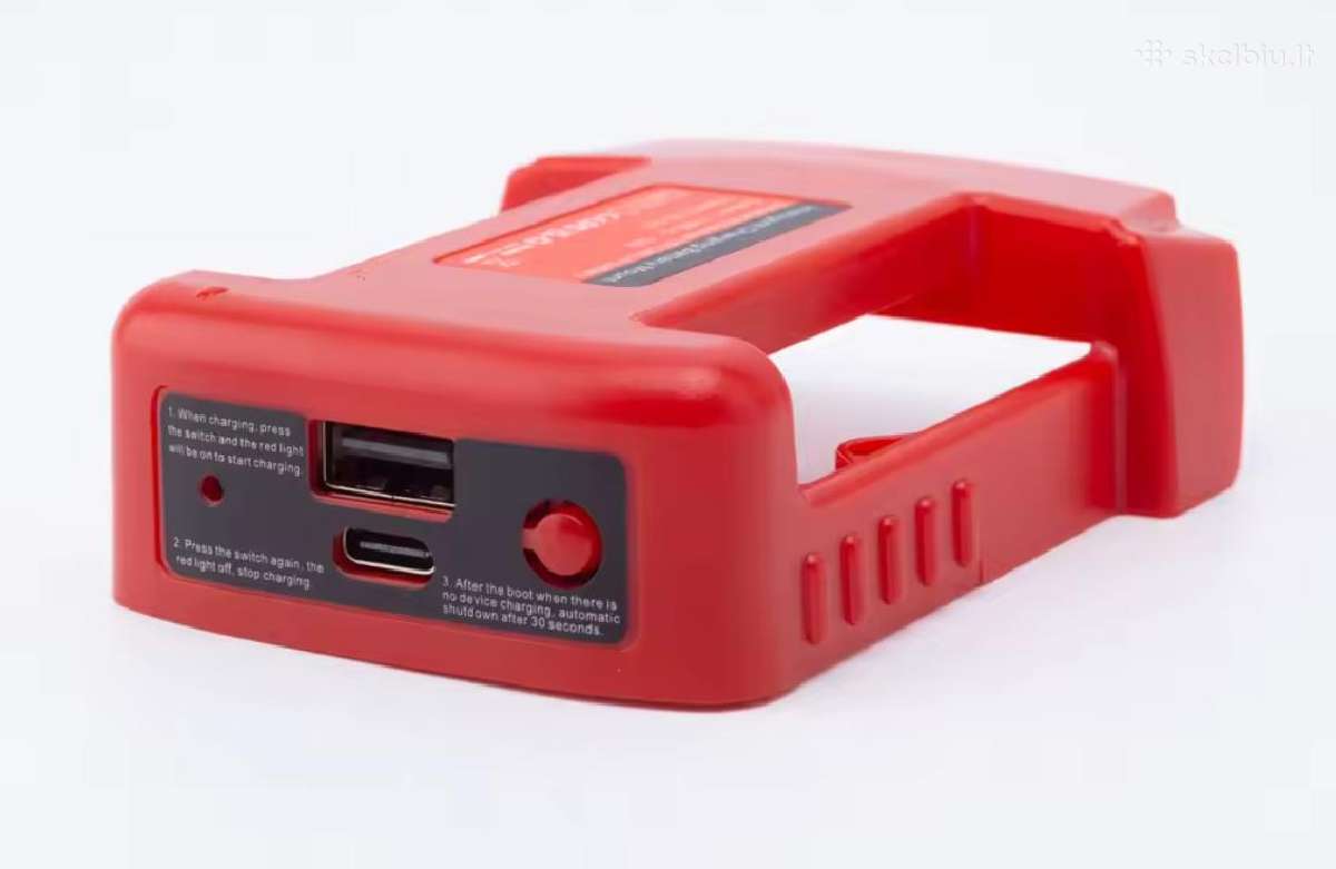 Powerbank adapteriai Bosch, Makita, Dewalt ir kt. - nuotraukos Nr. 10