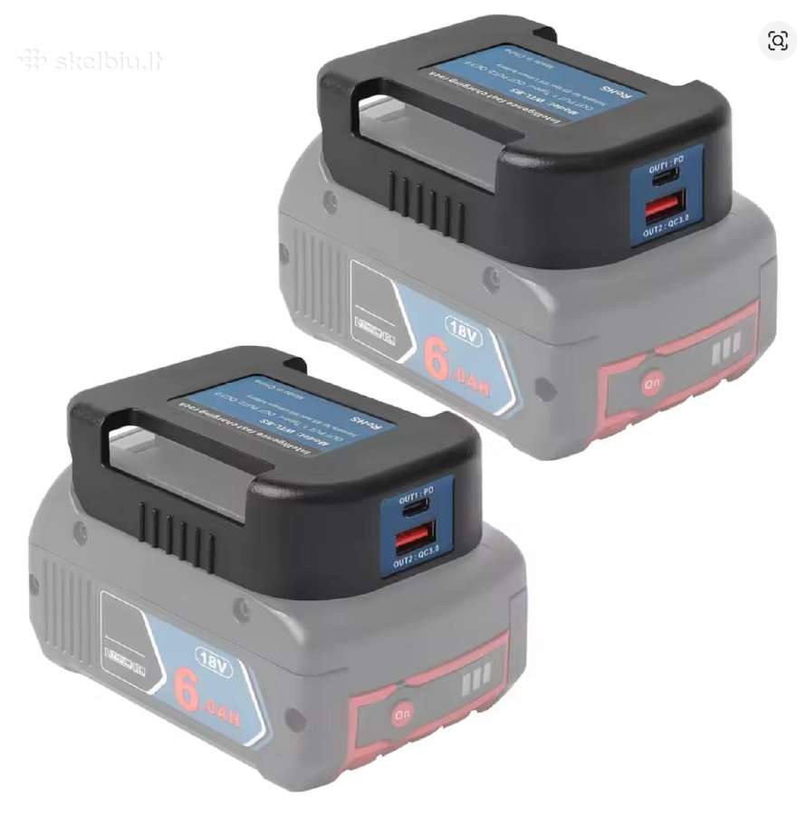Powerbank adapteriai Bosch, Makita, Dewalt ir kt. - nuotraukos Nr. 13
