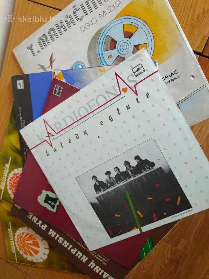 Lietuviškos vinilinės plokštelės