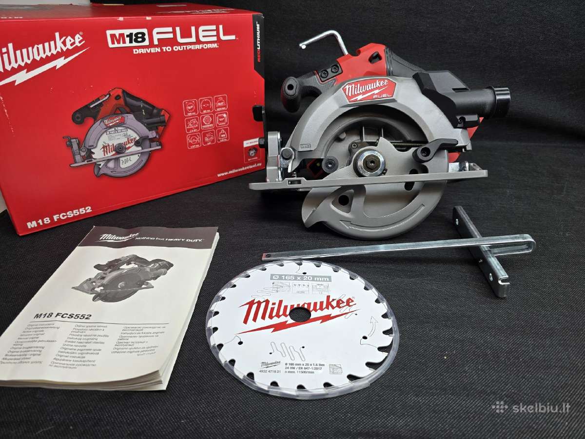 Milwaukee Diskiniai Pjūklai M12 Ir M18 Garanti - nuotraukos Nr. 8