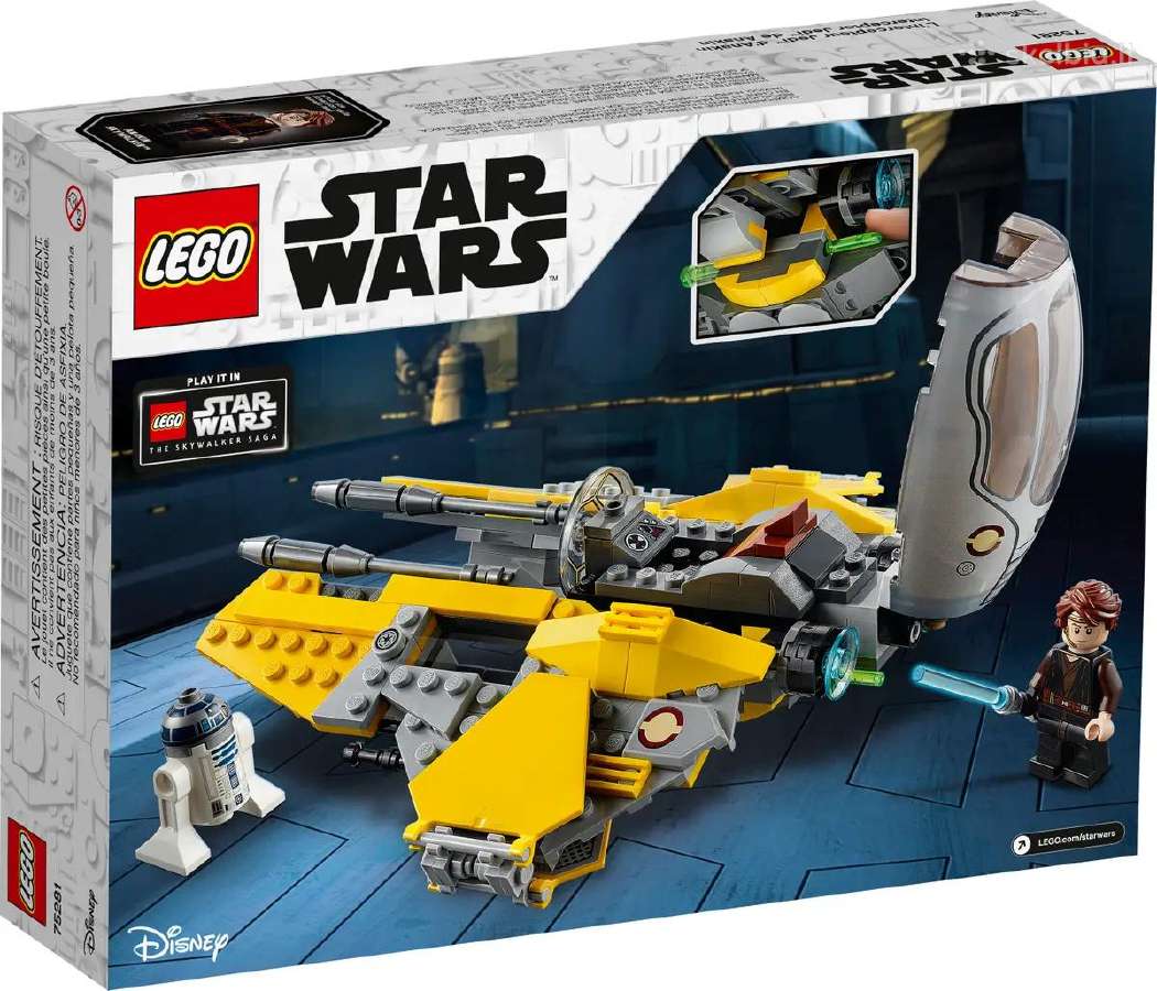 Lego 75281 Anakin's Jedi Interceptor - nuotraukos Nr. 4