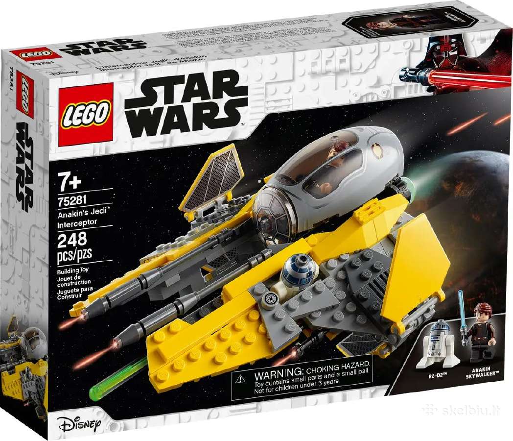 Lego 75281 Anakin's Jedi Interceptor - nuotraukos Nr. 9