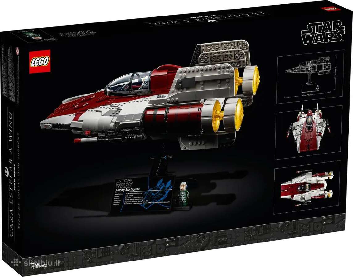 75275 Lego Star Wars A-wing Starfighter - nuotraukos Nr. 2