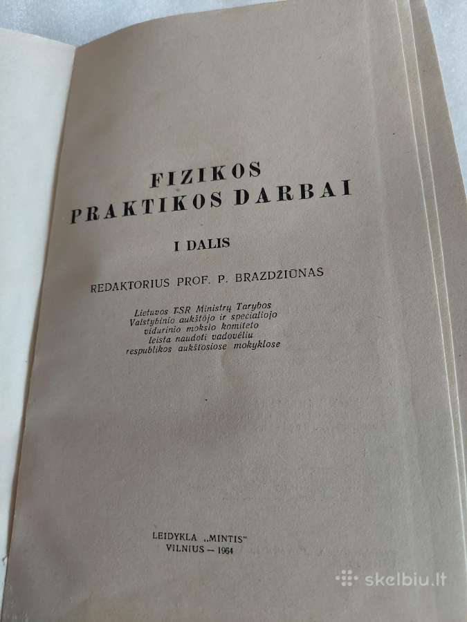 Fizikos praktikos darbai - nuotraukos Nr. 2