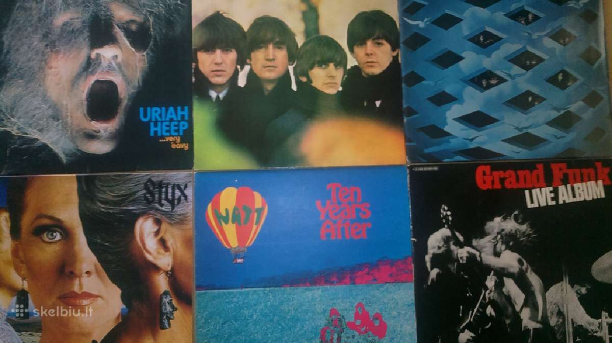 Aplankalai vinilui / vinyl records and sleeves - nuotraukos Nr. 2