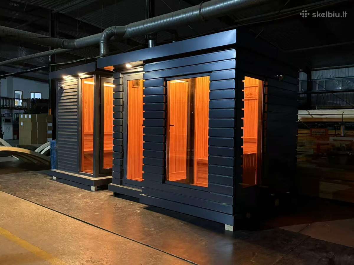 Premium kedro ir aliuminio pirtis Tik 3499 Eur - nuotraukos Nr. 14
