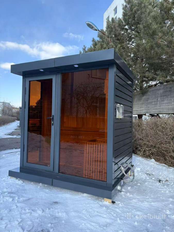 Premium kedro ir aliuminio pirtis Tik 3499 Eur - nuotraukos Nr. 7