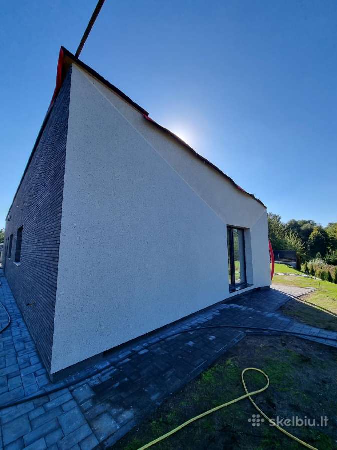Fasadų šiltinimas,dekoratyvinio tinko purškimas - nuotraukos Nr. 5