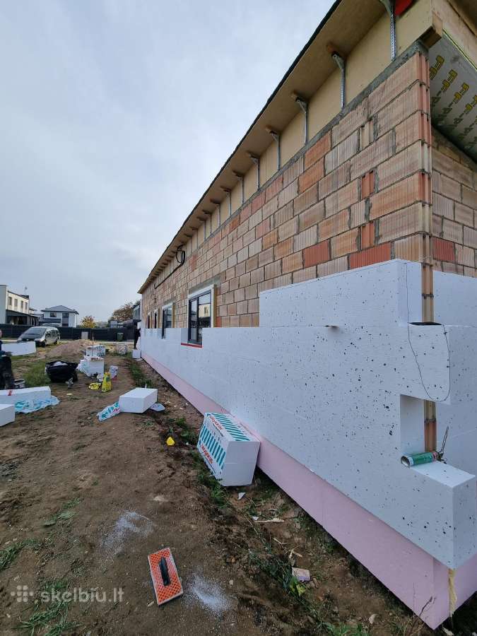 Fasadų šiltinimas,dekoratyvinio tinko purškimas - nuotraukos Nr. 10
