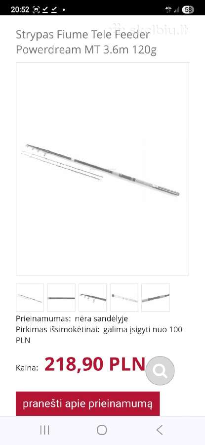 Teleskopinis feederis - nuotraukos Nr. 8