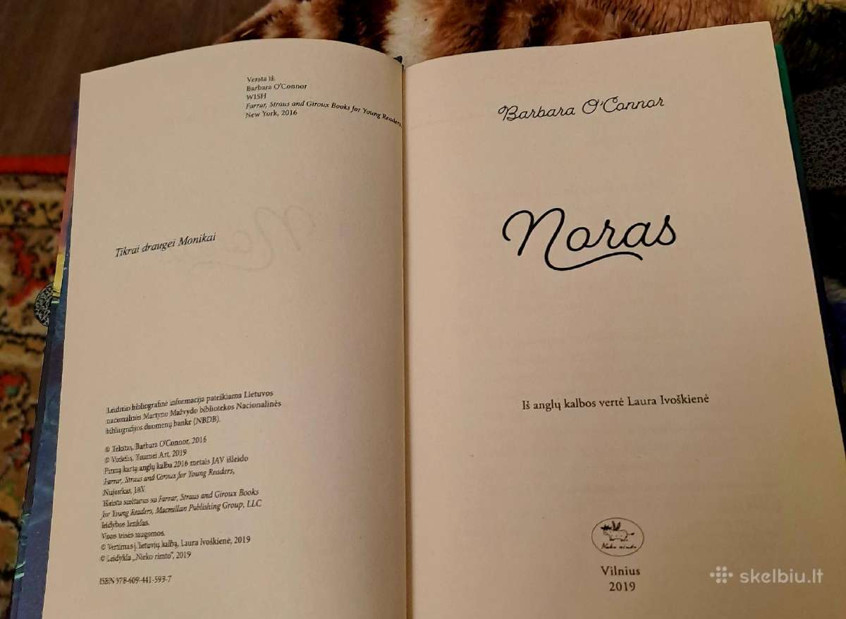 "Noras" Barbara Oconnor - nuotraukos Nr. 2