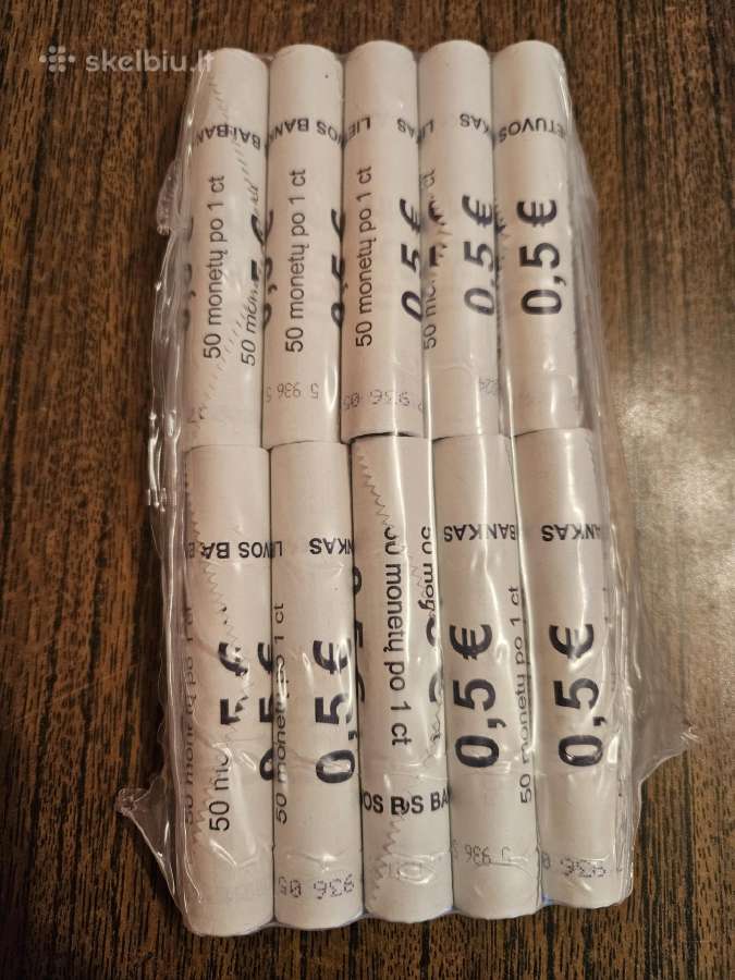 1ct. Lb ritinėlių blokas