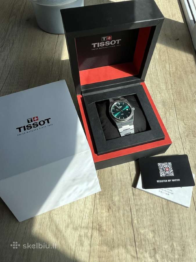 Tissot Prx 40mm žalias - nuotraukos Nr. 3
