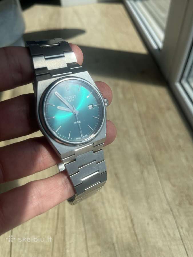 Tissot Prx 40mm žalias - nuotraukos Nr. 7