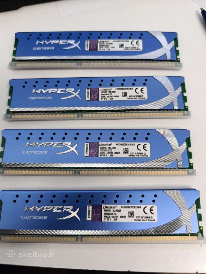 Kingston Khx1600c9d3k2/8gx viso 16 GB , visi,40 eu