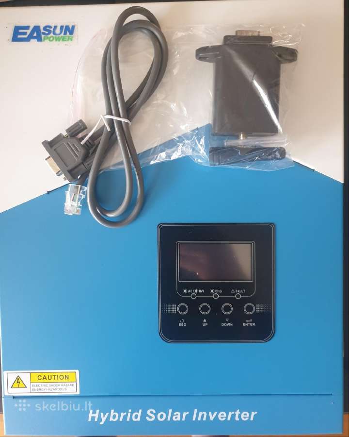 Hibridinis inverteris – off grid 24v 3.2kw su WiFi - nuotraukos Nr. 7