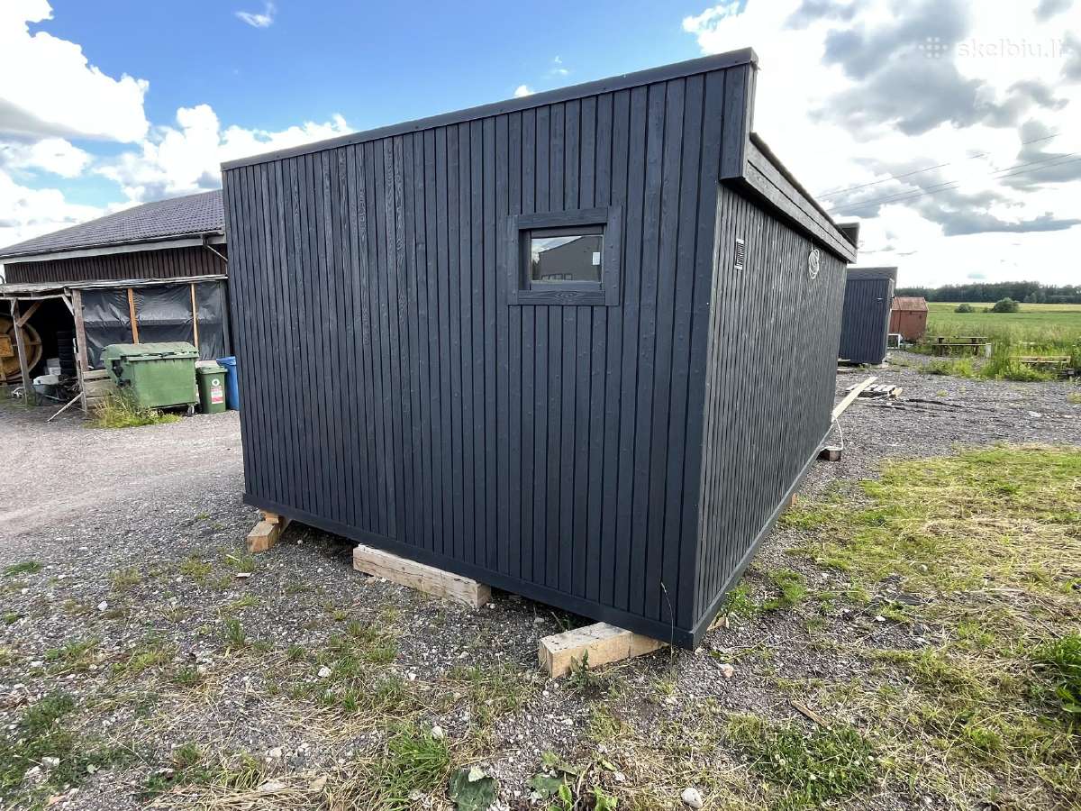 Pirtis sauna 4x6 su terasa - nuotraukos Nr. 6