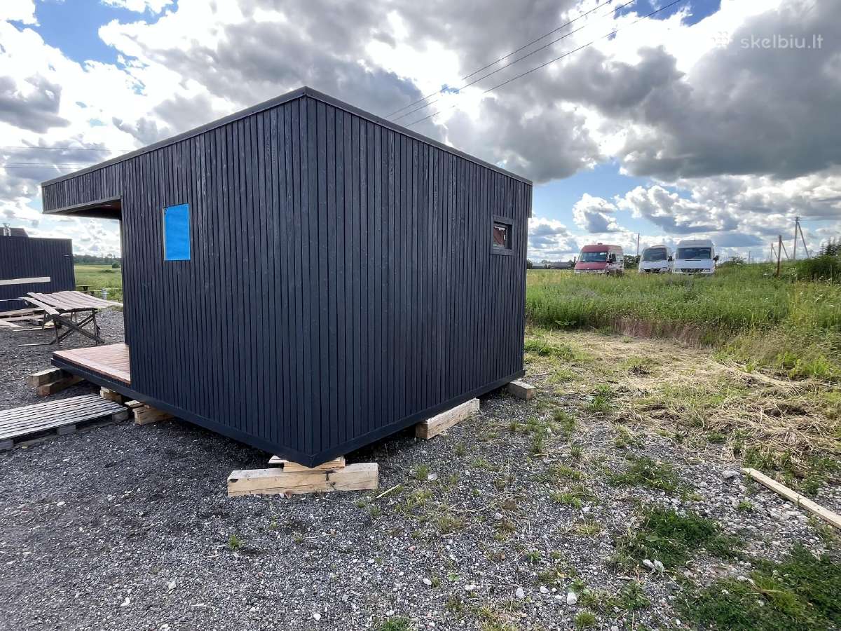 Pirtis sauna 4x6 su terasa - nuotraukos Nr. 8