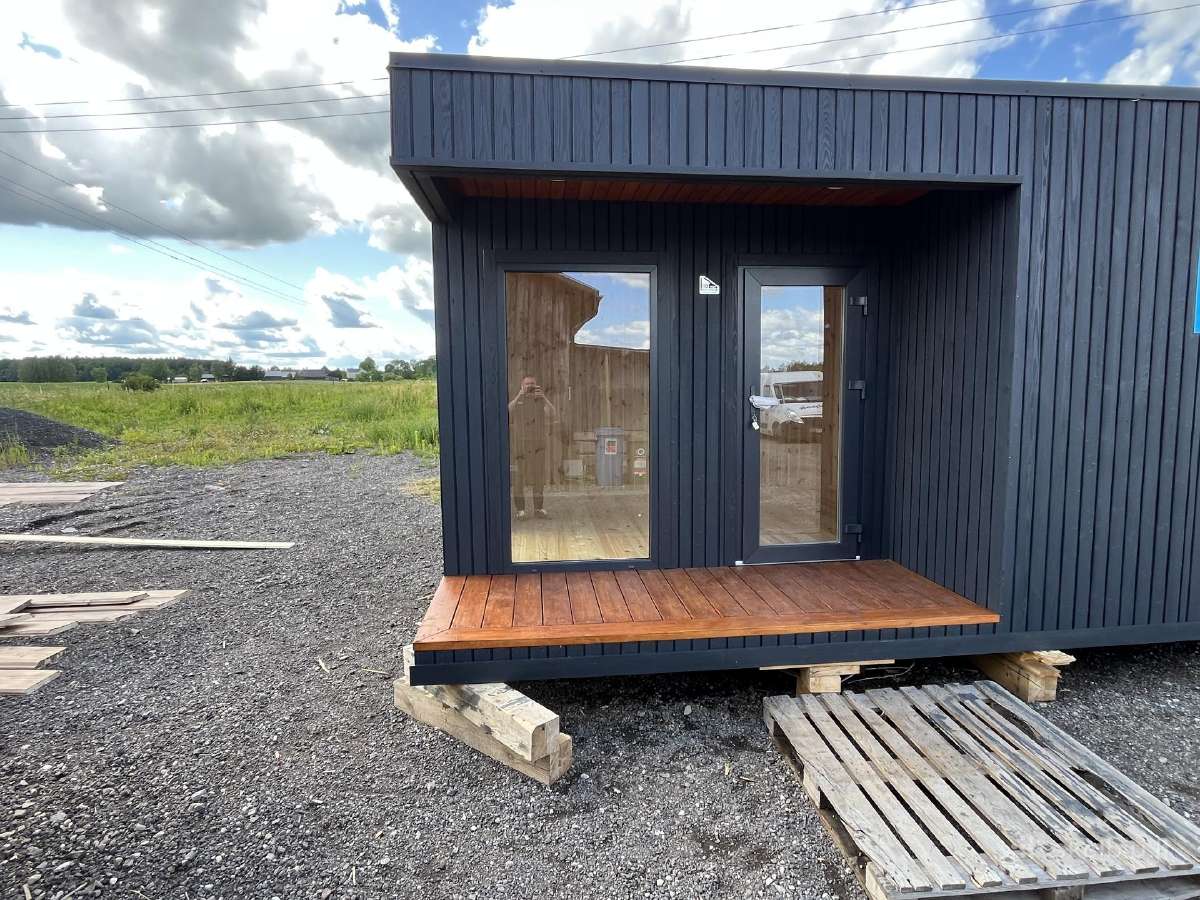 Pirtis sauna 4x6 su terasa - nuotraukos Nr. 2