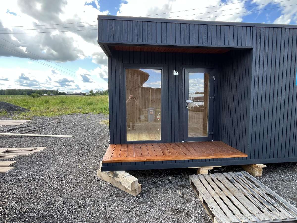Pirtis sauna 4x6 su terasa