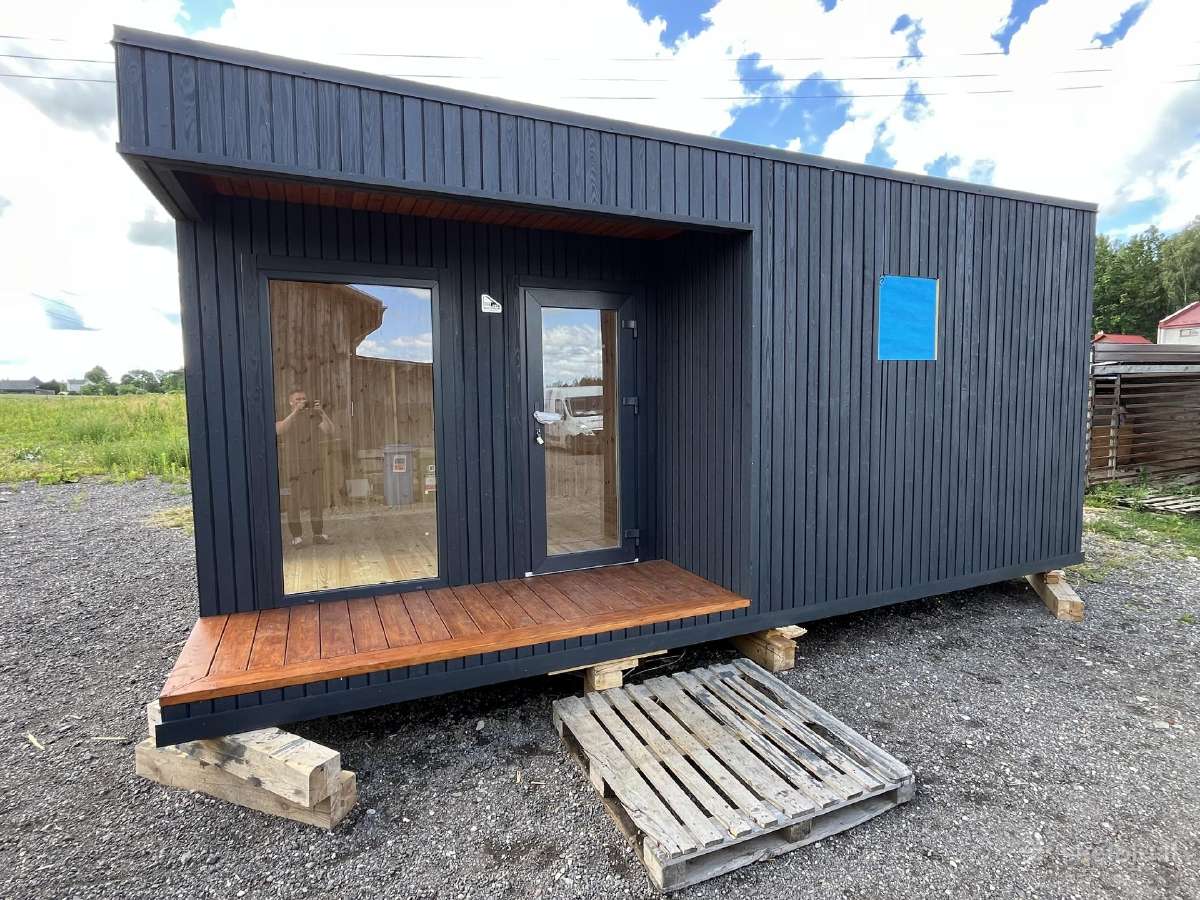 Pirtis sauna 4x6 su terasa - nuotraukos Nr. 3
